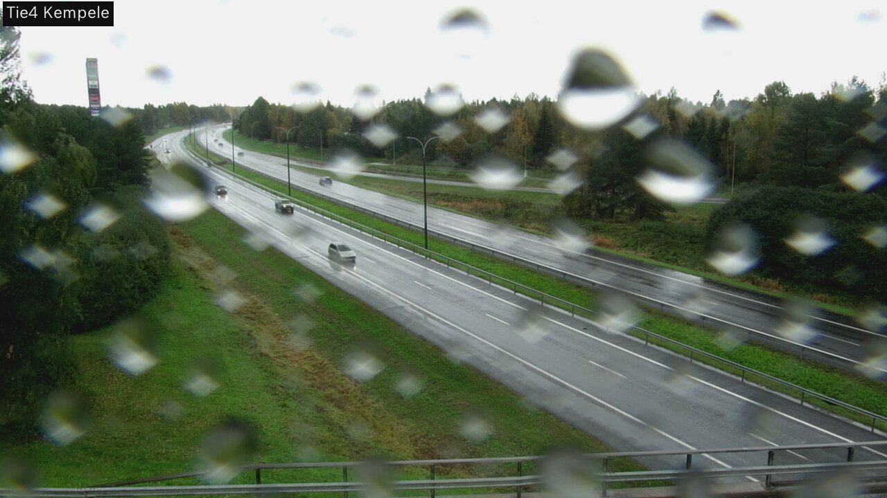 Weather Camera Image Väg 4 Kempele, Zeppelin, Kempele, Pohjois-Pohjanmaa