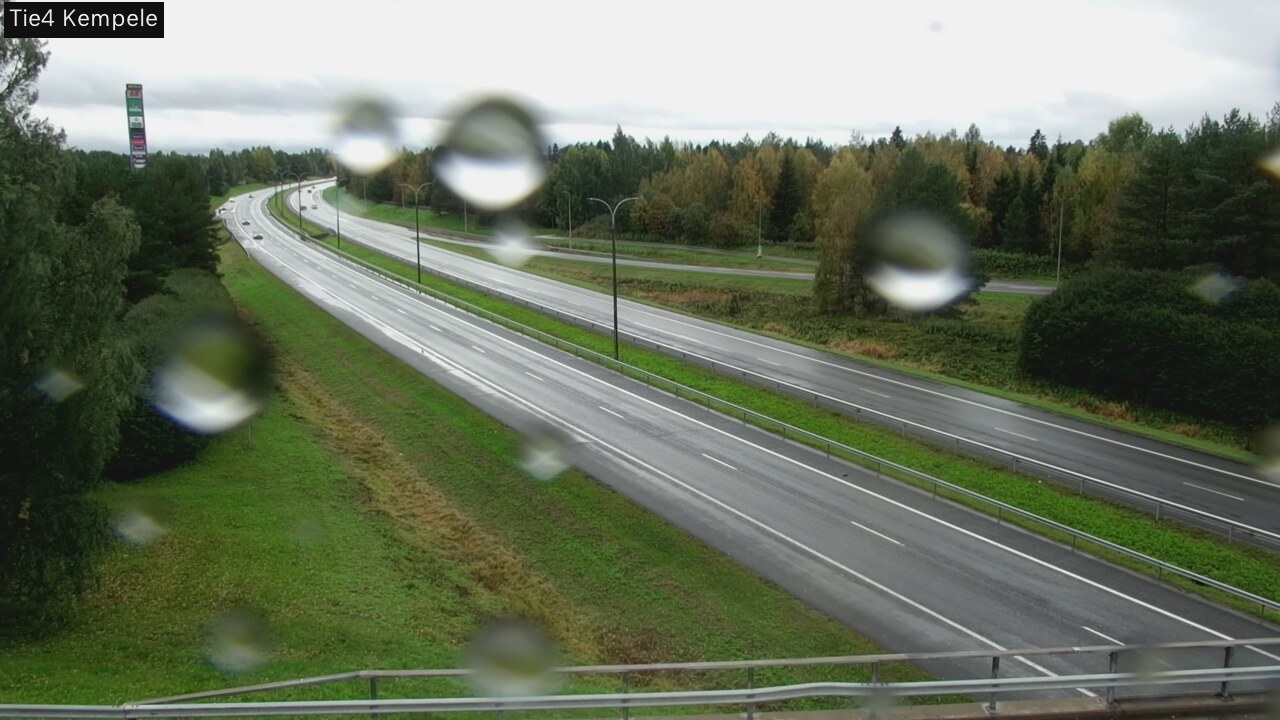 Weather Camera Image Väg 4 Kempele, Zeppelin, Kempele, Pohjois-Pohjanmaa