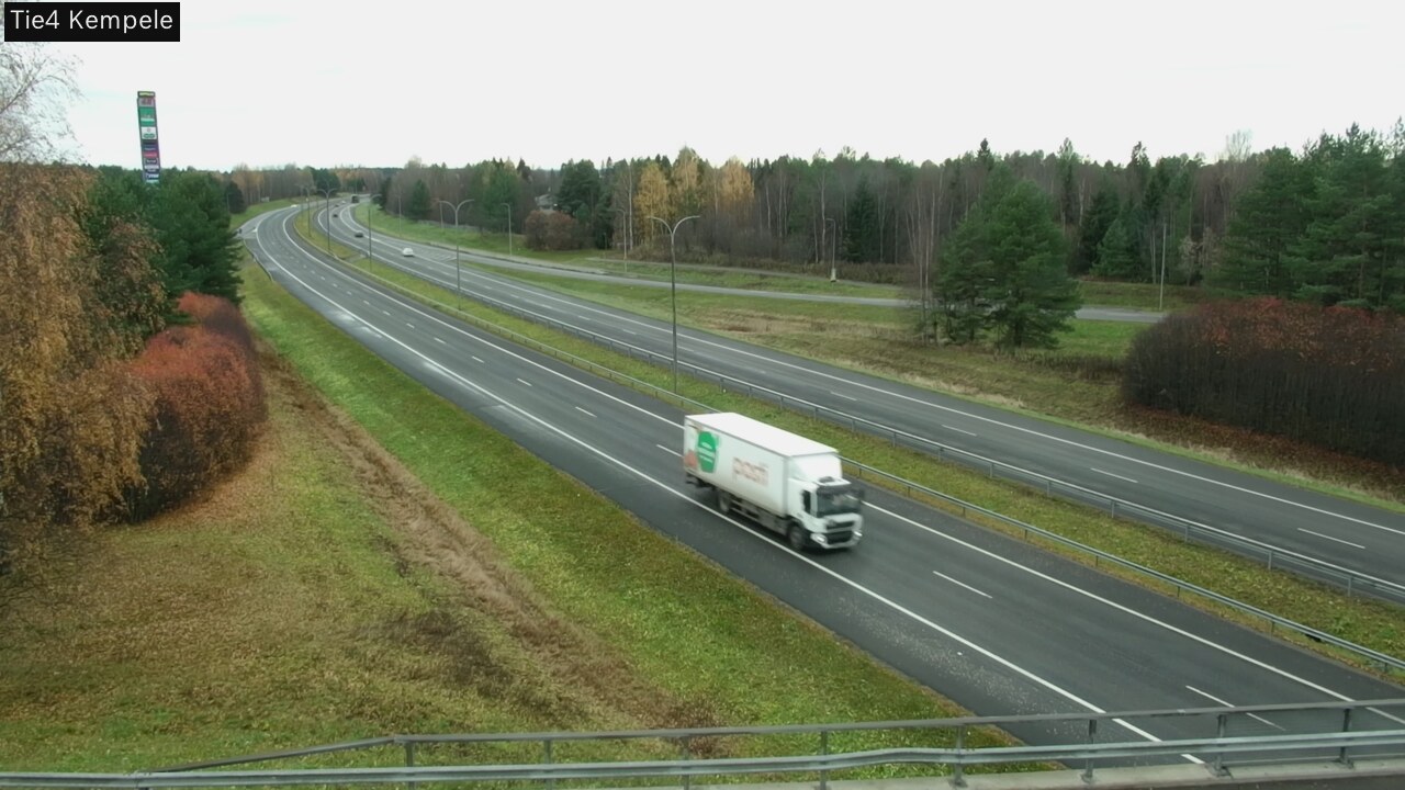 Kelikamerat Kuva Tie 4 Kempele, Zeppelin, Kempele, Pohjois-Pohjanmaa