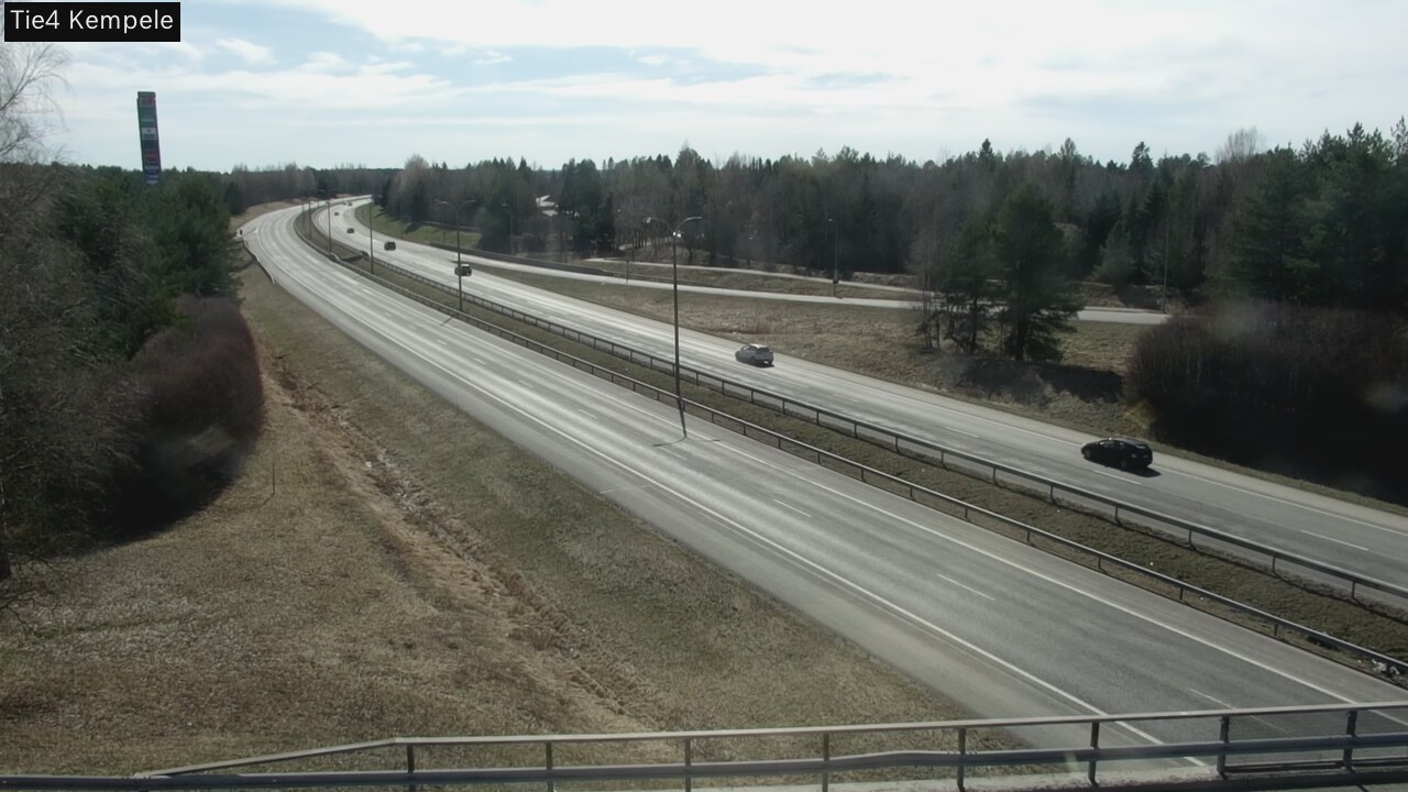Weather Camera Image Väg 4 Kempele, Zeppelin, Kempele, Pohjois-Pohjanmaa