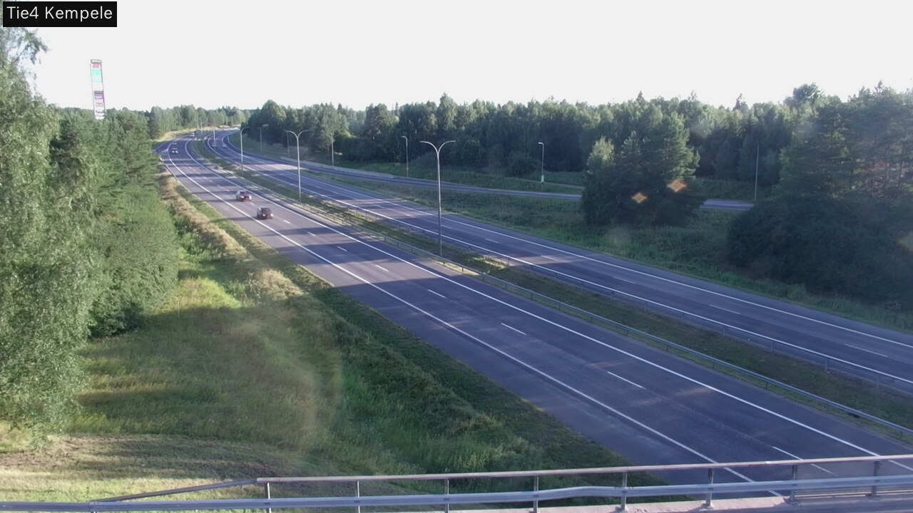 Weather Camera Image Väg 4 Kempele, Zeppelin, Kempele, Pohjois-Pohjanmaa