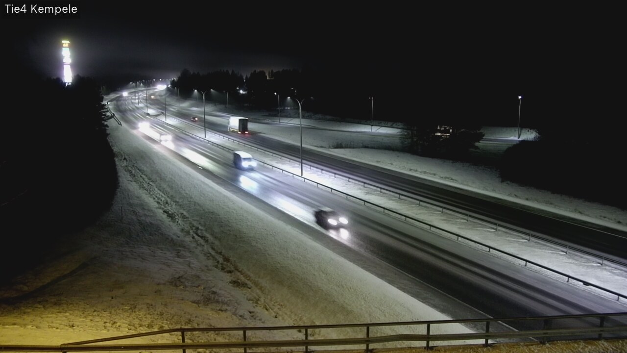 Weather Camera Image Väg 4 Kempele, Zeppelin, Kempele, Pohjois-Pohjanmaa