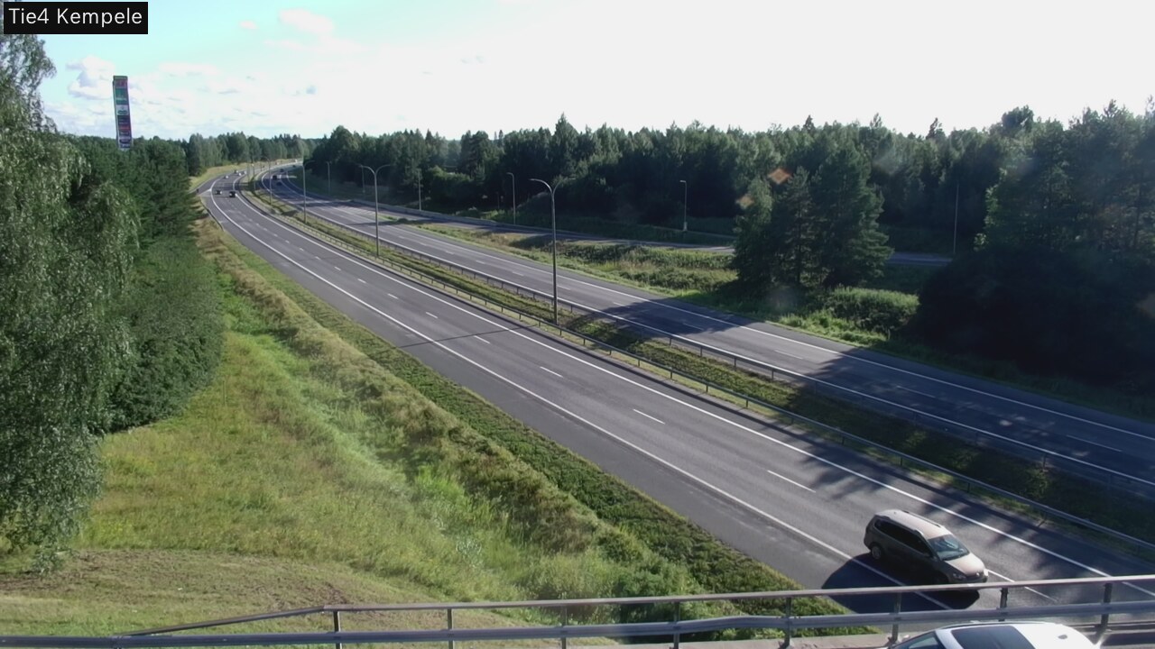 Weather Camera Image Väg 4 Kempele, Zeppelin, Kempele, Pohjois-Pohjanmaa