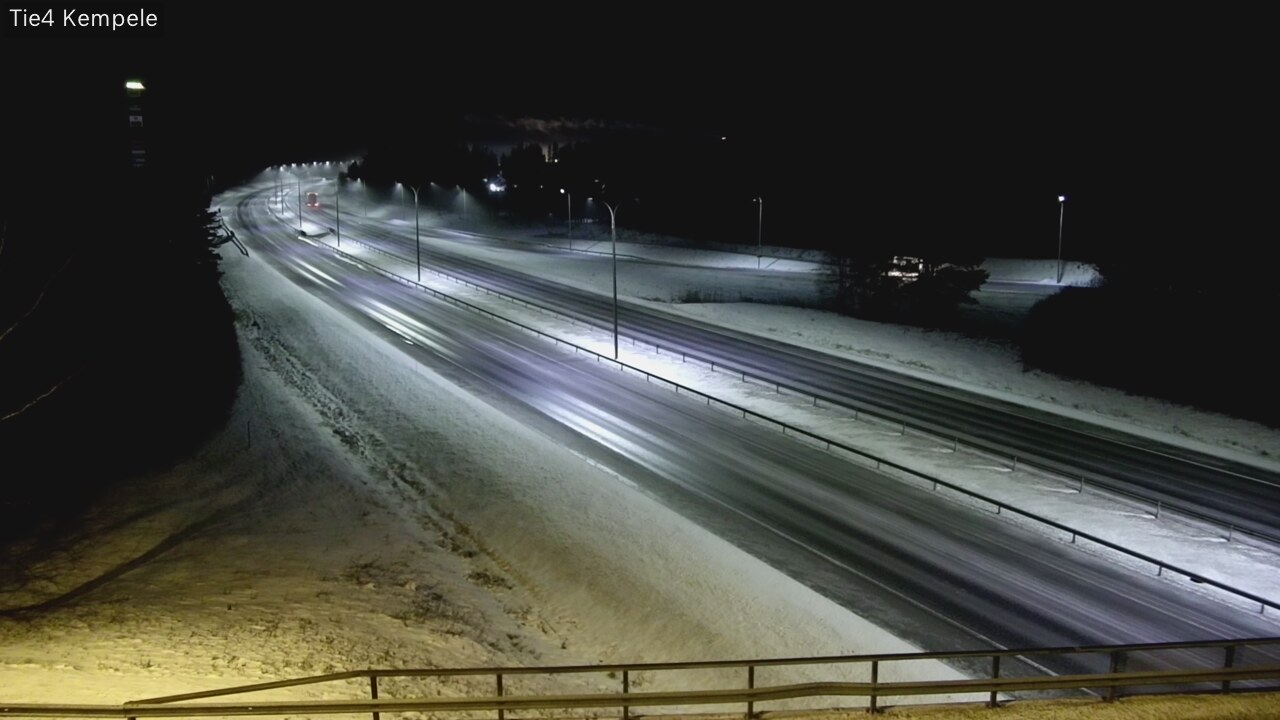 Weather Camera Image Väg 4 Kempele, Zeppelin, Kempele, Pohjois-Pohjanmaa