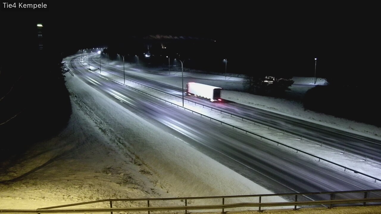 Weather Camera Image Väg 4 Kempele, Zeppelin, Kempele, Pohjois-Pohjanmaa