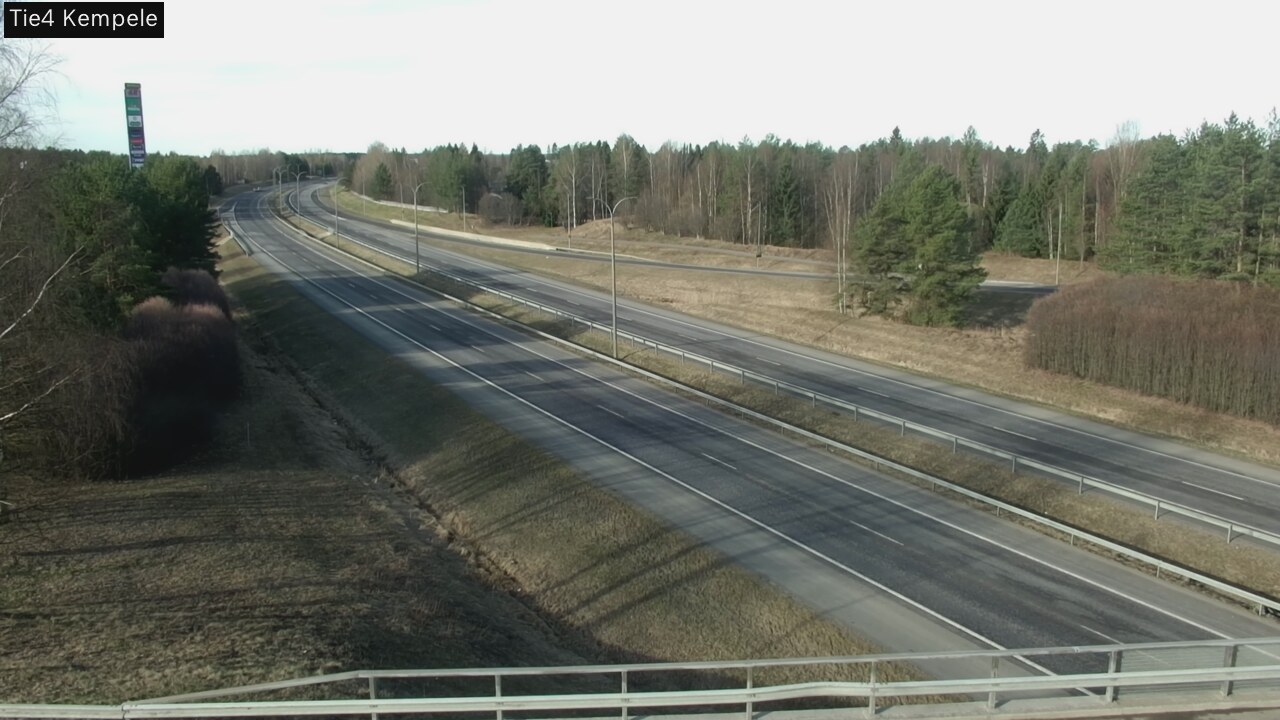 Weather Camera Image Väg 4 Kempele, Zeppelin, Kempele, Pohjois-Pohjanmaa