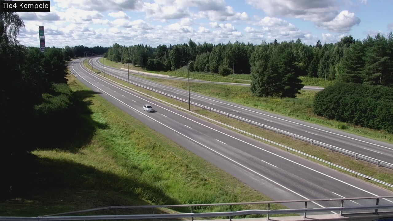 Weather Camera Image Väg 4 Kempele, Zeppelin, Kempele, Pohjois-Pohjanmaa