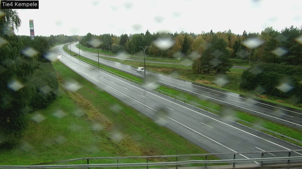 Weather Camera Image Väg 4 Kempele, Zeppelin, Kempele, Pohjois-Pohjanmaa