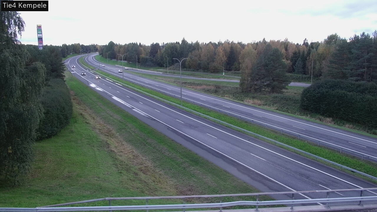 Kelikamerat Kuva Tie 4 Kempele, Zeppelin, Kempele, Pohjois-Pohjanmaa