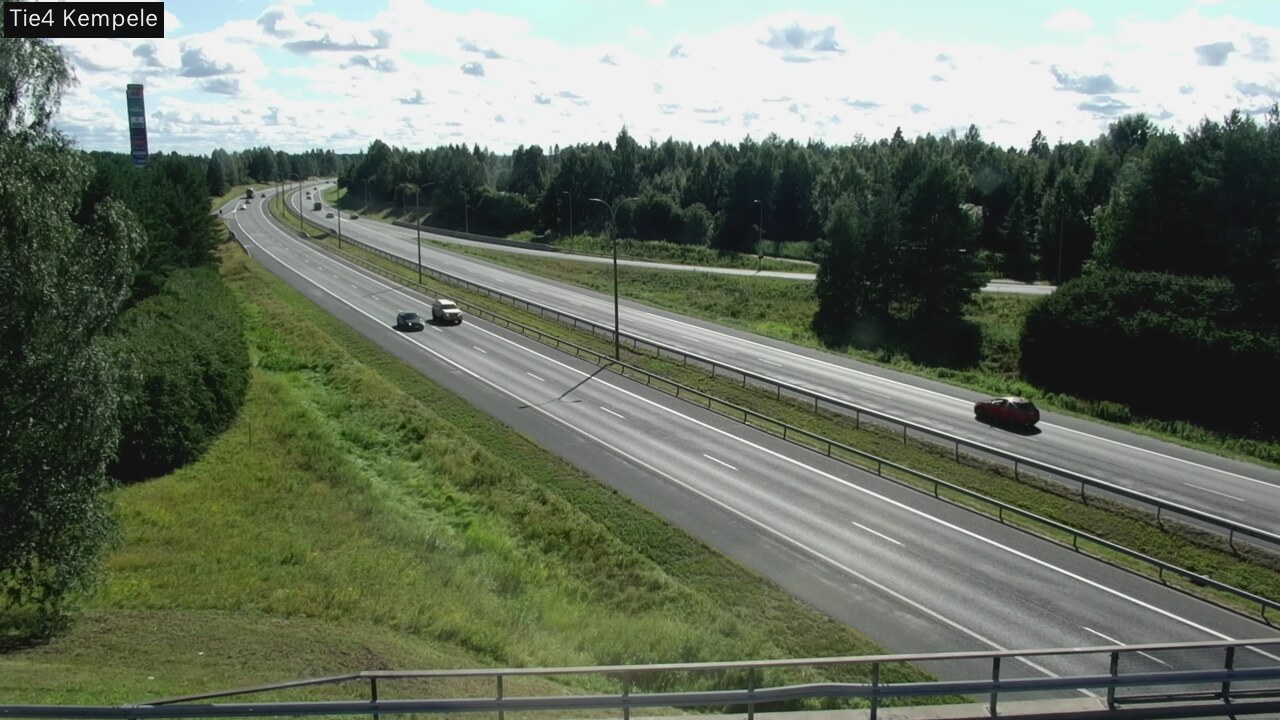 Weather Camera Image Väg 4 Kempele, Zeppelin, Kempele, Pohjois-Pohjanmaa
