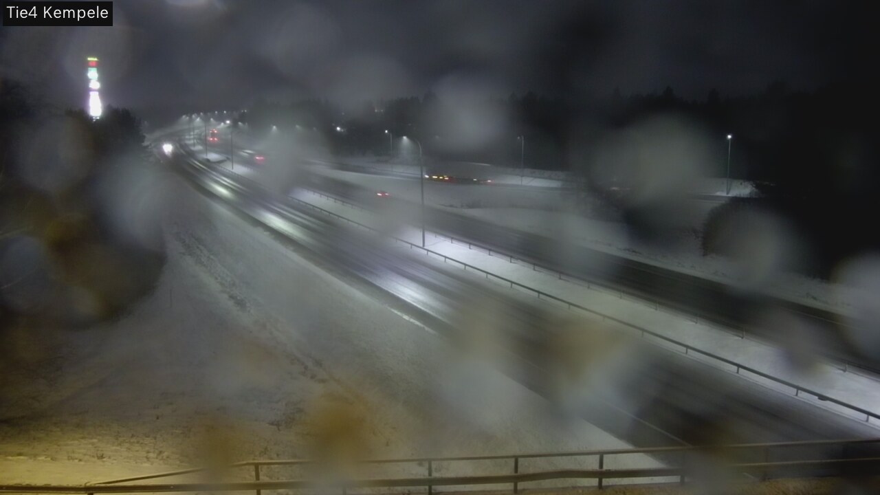 Weather Camera Image Väg 4 Kempele, Zeppelin, Kempele, Pohjois-Pohjanmaa
