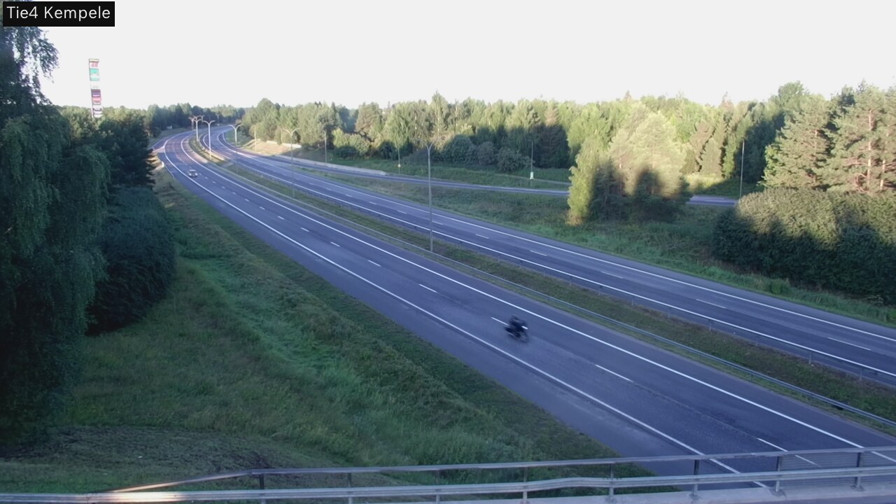 Weather Camera Image Väg 4 Kempele, Zeppelin, Kempele, Pohjois-Pohjanmaa
