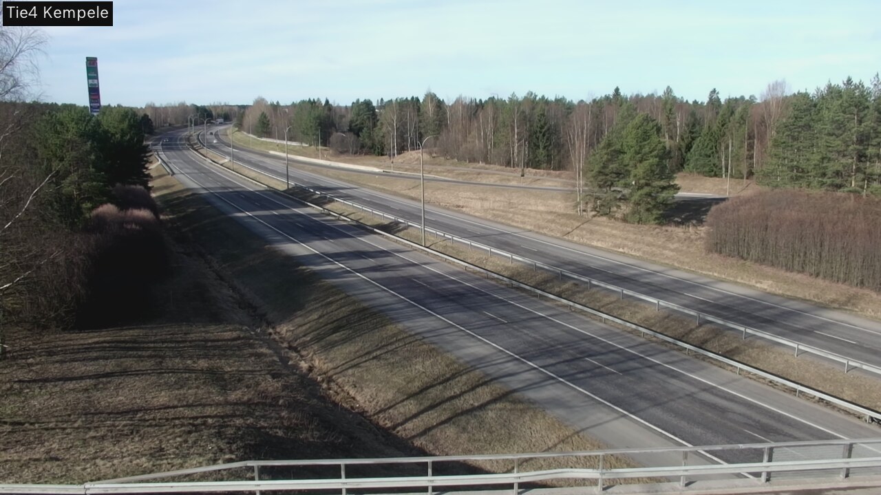 Weather Camera Image Väg 4 Kempele, Zeppelin, Kempele, Pohjois-Pohjanmaa