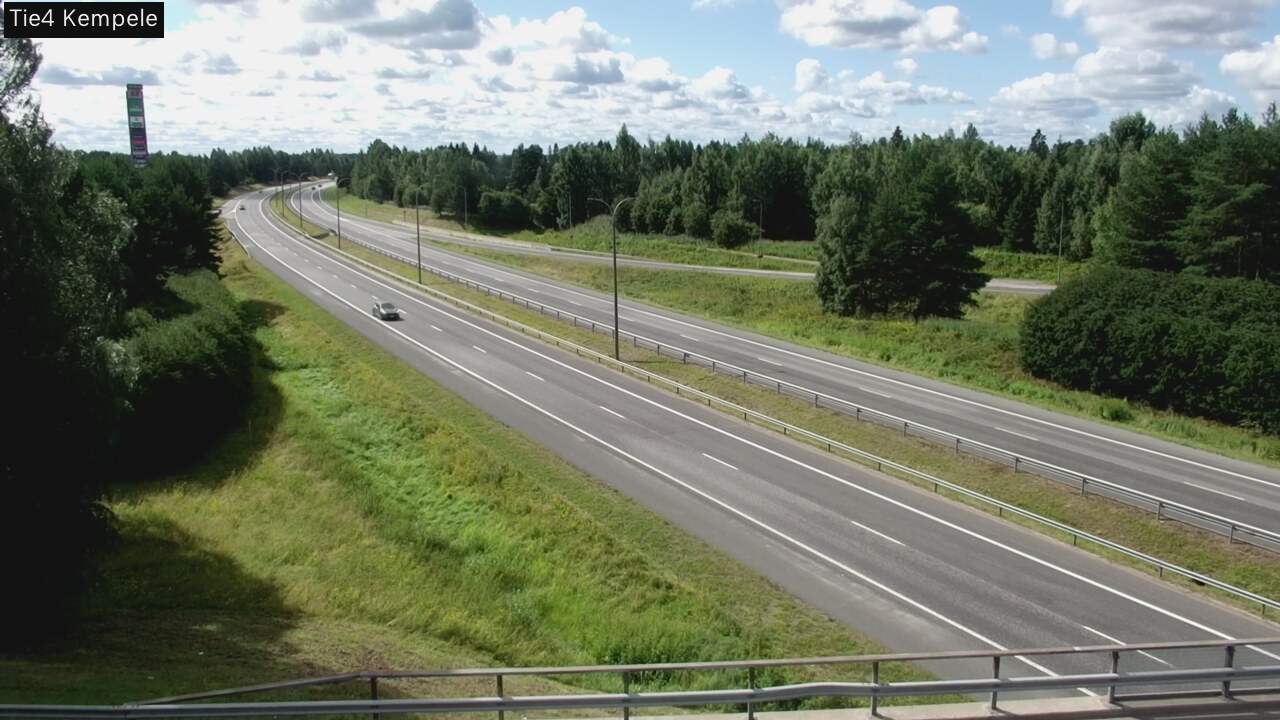 Weather Camera Image Väg 4 Kempele, Zeppelin, Kempele, Pohjois-Pohjanmaa