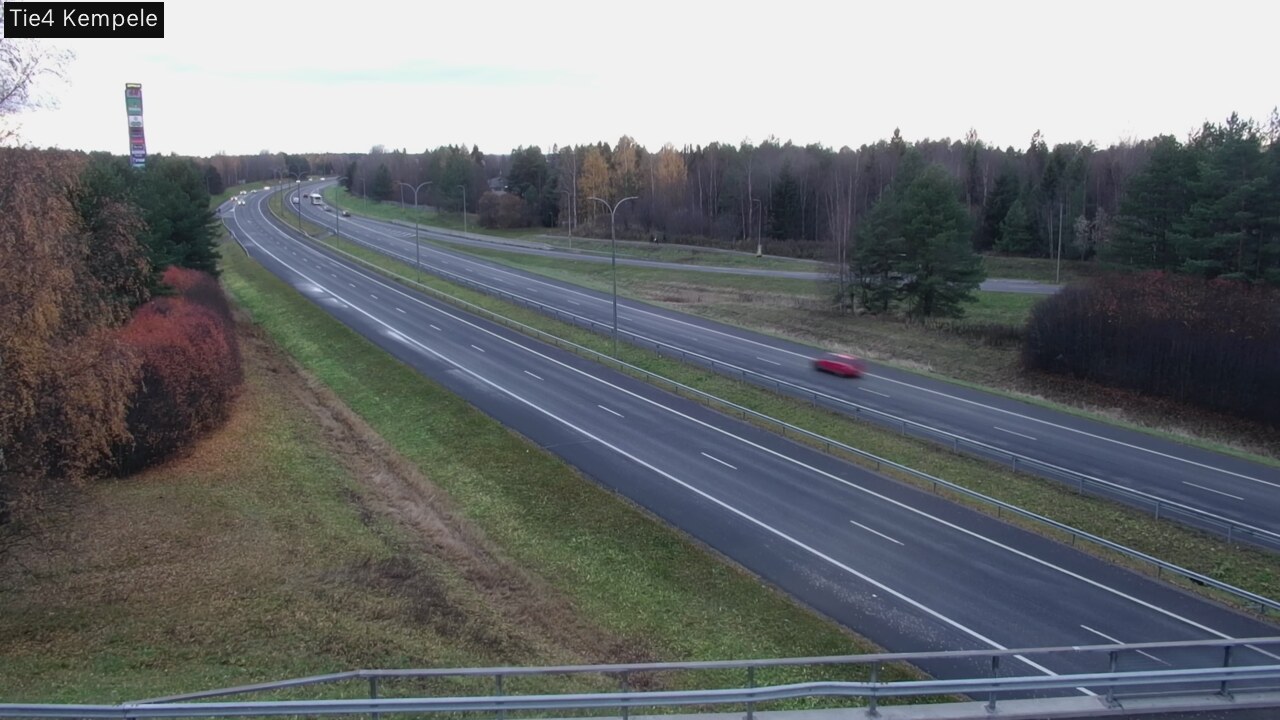 Kelikamerat Kuva Tie 4 Kempele, Zeppelin, Kempele, Pohjois-Pohjanmaa