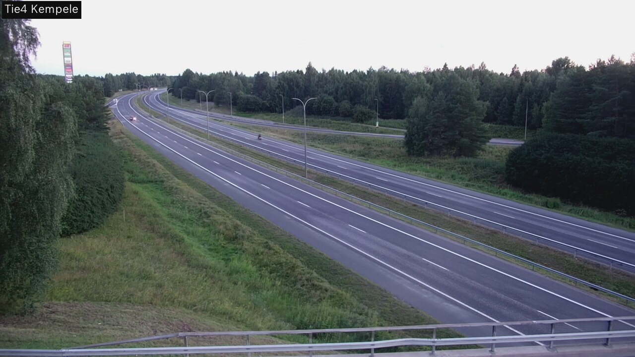 Weather Camera Image Väg 4 Kempele, Zeppelin, Kempele, Pohjois-Pohjanmaa