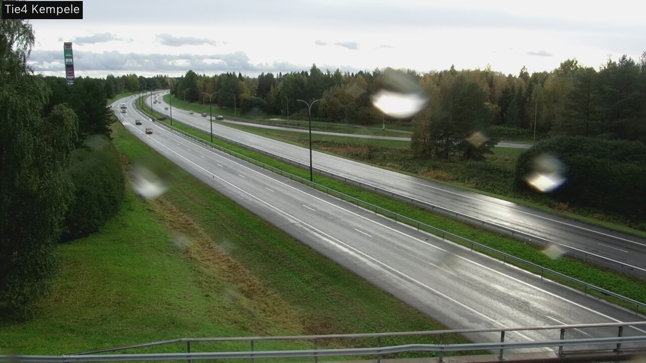 Weather Camera Image Väg 4 Kempele, Zeppelin, Kempele, Pohjois-Pohjanmaa