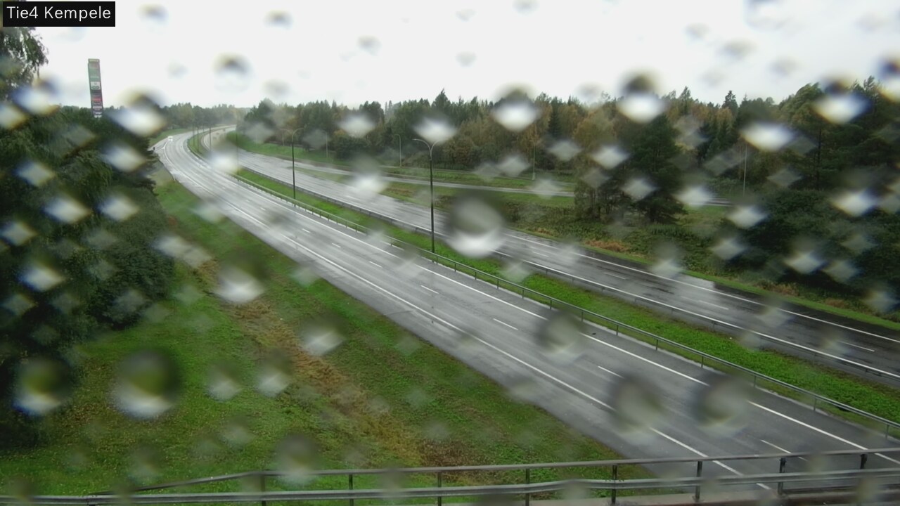 Weather Camera Image Väg 4 Kempele, Zeppelin, Kempele, Pohjois-Pohjanmaa