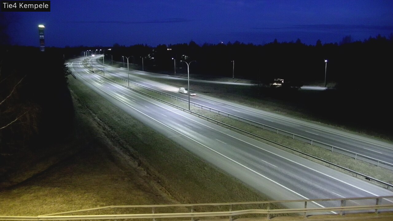 Weather Camera Image Väg 4 Kempele, Zeppelin, Kempele, Pohjois-Pohjanmaa