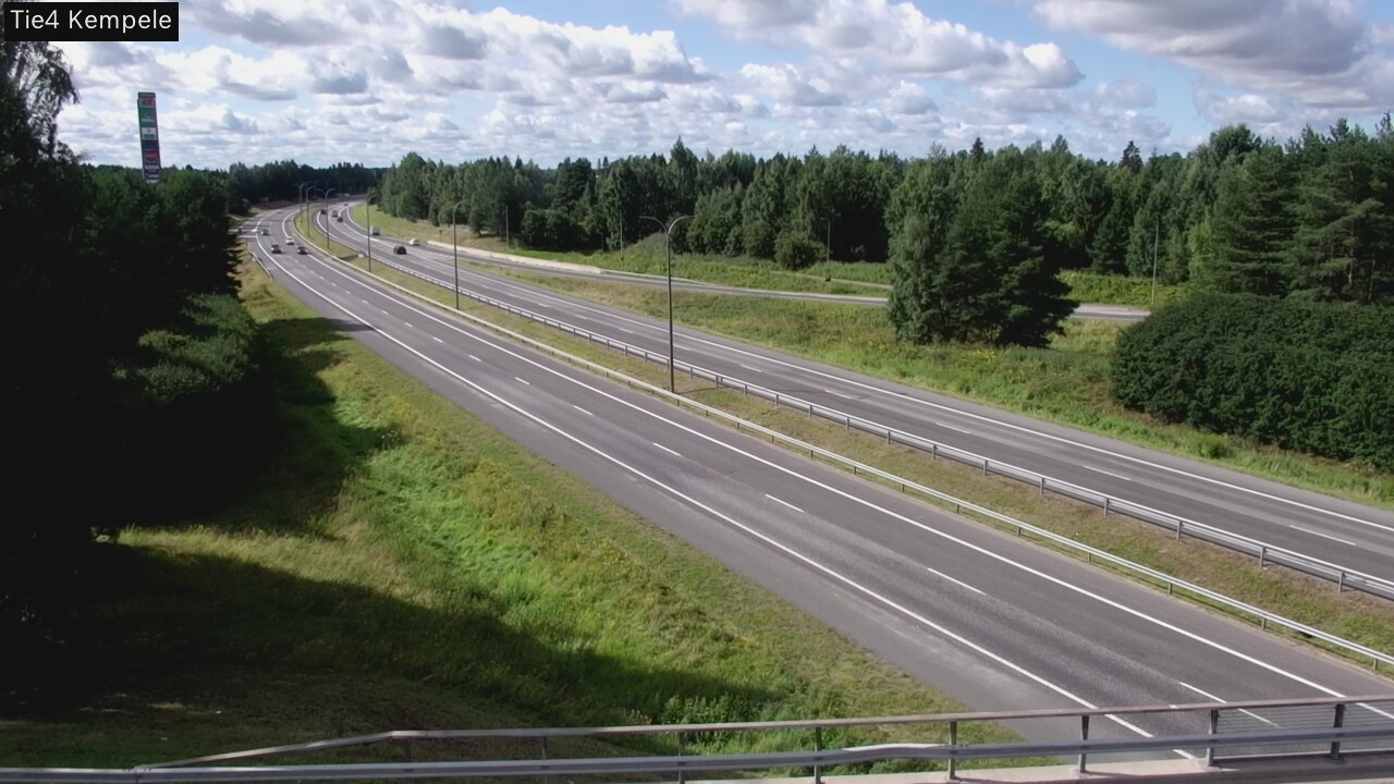 Weather Camera Image Väg 4 Kempele, Zeppelin, Kempele, Pohjois-Pohjanmaa