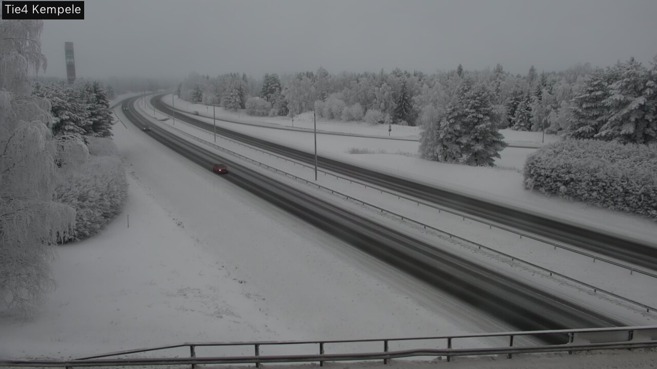 Kelikamerat Kuva Tie 4 Kempele, Zeppelin, Kempele, Pohjois-Pohjanmaa