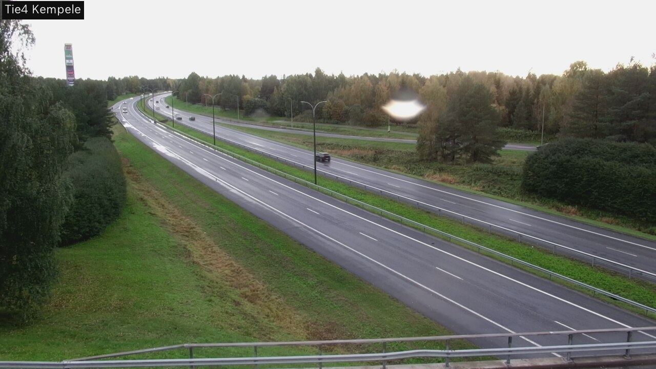 Weather Camera Image Väg 4 Kempele, Zeppelin, Kempele, Pohjois-Pohjanmaa