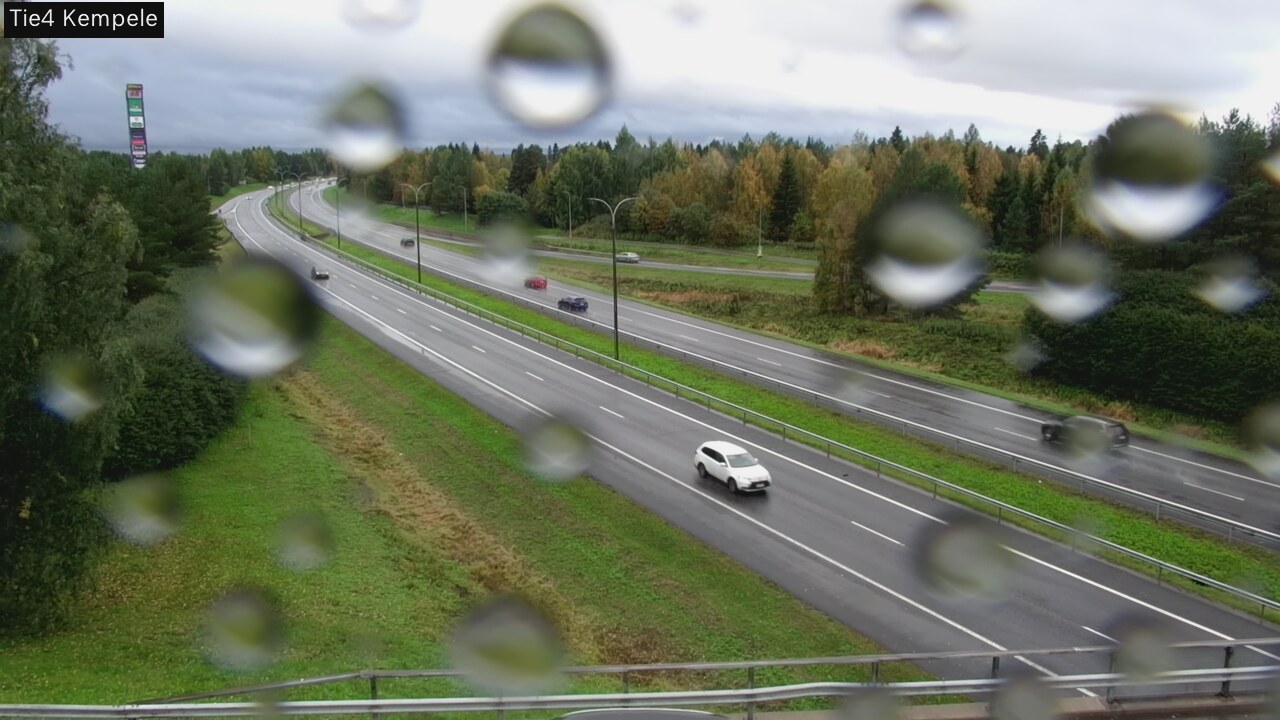 Weather Camera Image Väg 4 Kempele, Zeppelin, Kempele, Pohjois-Pohjanmaa