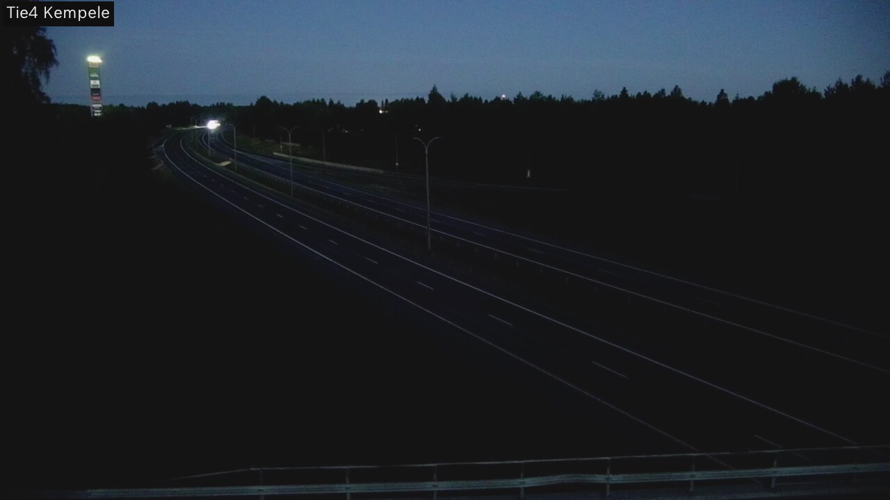 Weather Camera Image Väg 4 Kempele, Zeppelin, Kempele, Pohjois-Pohjanmaa