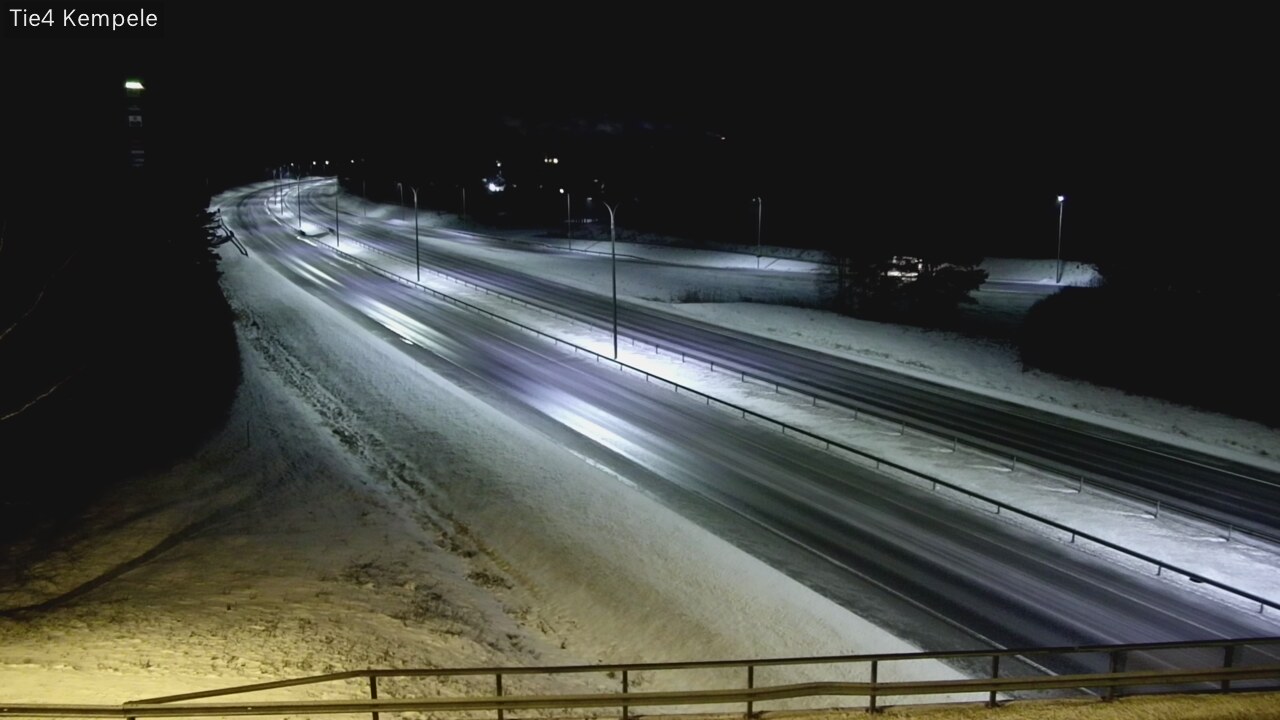 Weather Camera Image Väg 4 Kempele, Zeppelin, Kempele, Pohjois-Pohjanmaa