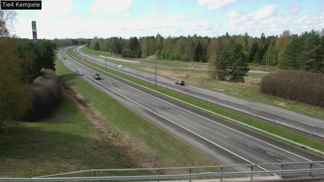 Weather Camera Image Road 4 Kempele, Zeppelin, Kempele, Pohjois-Pohjanmaa