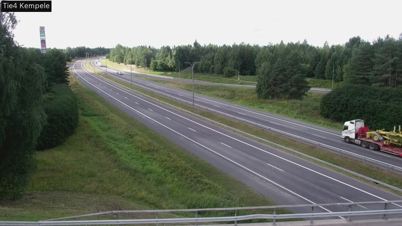 Kelikamerat Kuva Tie 4 Kempele, Zeppelin, Kempele, Pohjois-Pohjanmaa