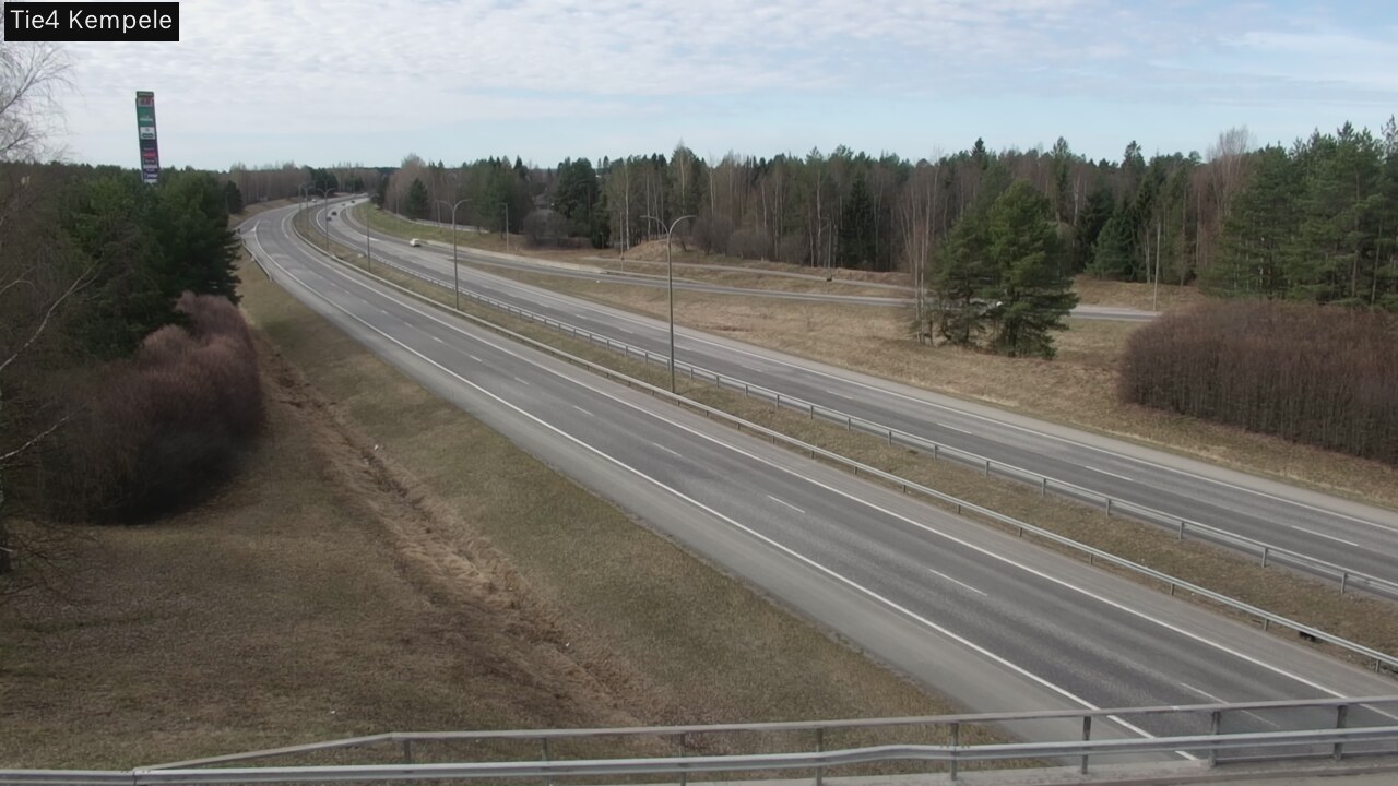 Weather Camera Image Road 4 Kempele, Zeppelin, Kempele, Pohjois-Pohjanmaa