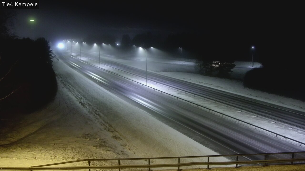 Weather Camera Image Väg 4 Kempele, Zeppelin, Kempele, Pohjois-Pohjanmaa