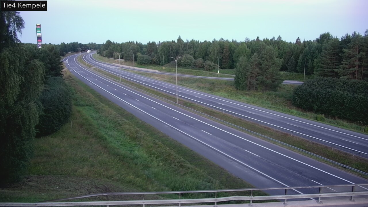 Weather Camera Image Väg 4 Kempele, Zeppelin, Kempele, Pohjois-Pohjanmaa