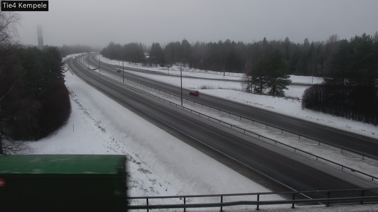 Weather Camera Image Väg 4 Kempele, Zeppelin, Kempele, Pohjois-Pohjanmaa