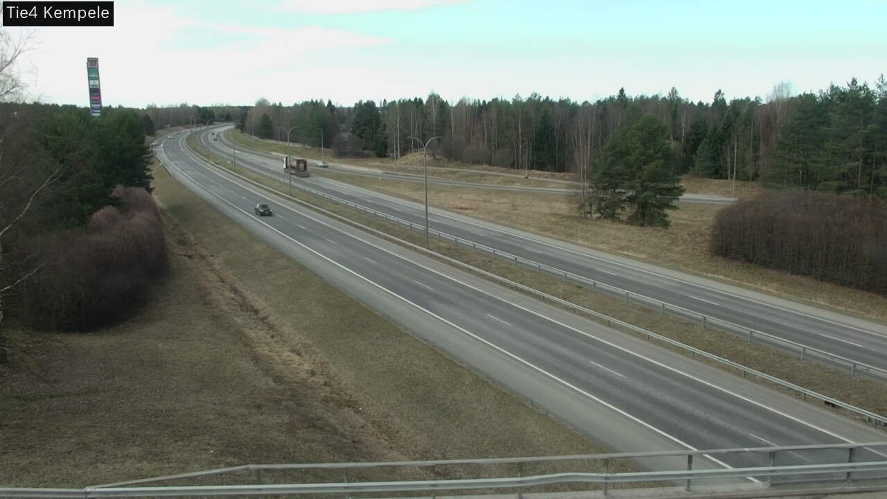 Weather Camera Image Väg 4 Kempele, Zeppelin, Kempele, Pohjois-Pohjanmaa