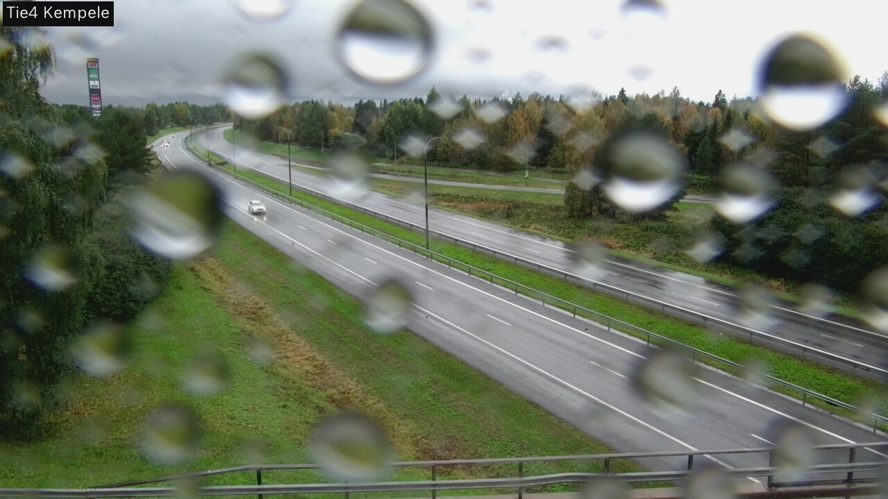 Weather Camera Image Väg 4 Kempele, Zeppelin, Kempele, Pohjois-Pohjanmaa