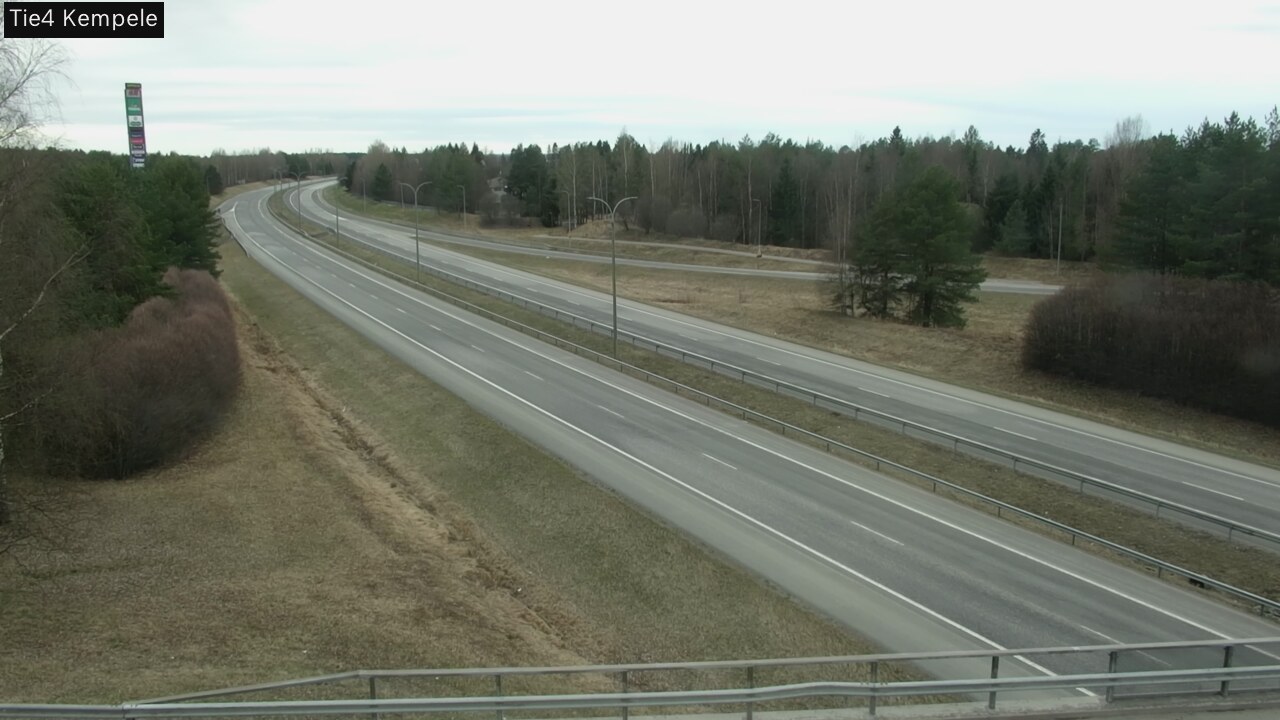 Weather Camera Image Road 4 Kempele, Zeppelin, Kempele, Pohjois-Pohjanmaa