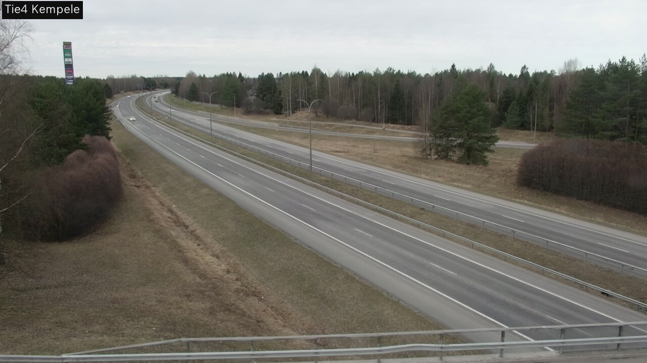 Weather Camera Image Road 4 Kempele, Zeppelin, Kempele, Pohjois-Pohjanmaa