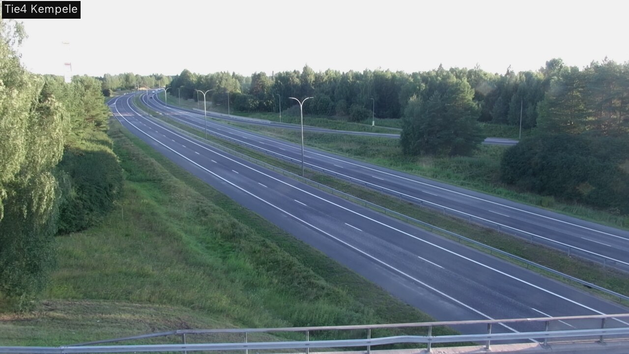 Weather Camera Image Väg 4 Kempele, Zeppelin, Kempele, Pohjois-Pohjanmaa