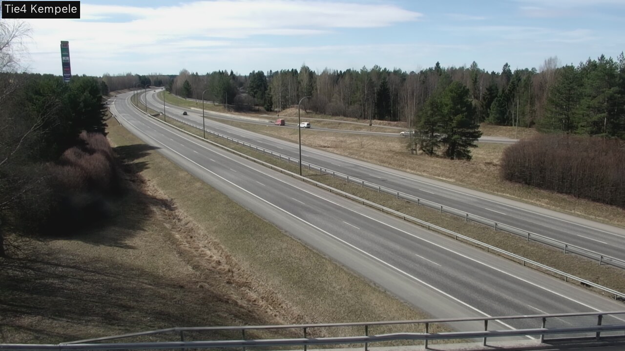 Weather Camera Image Road 4 Kempele, Zeppelin, Kempele, Pohjois-Pohjanmaa