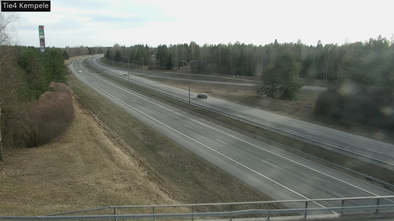 Weather Camera Image Väg 4 Kempele, Zeppelin, Kempele, Pohjois-Pohjanmaa
