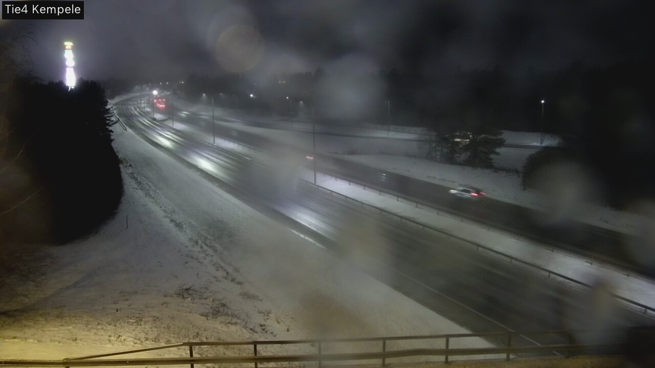 Weather Camera Image Väg 4 Kempele, Zeppelin, Kempele, Pohjois-Pohjanmaa