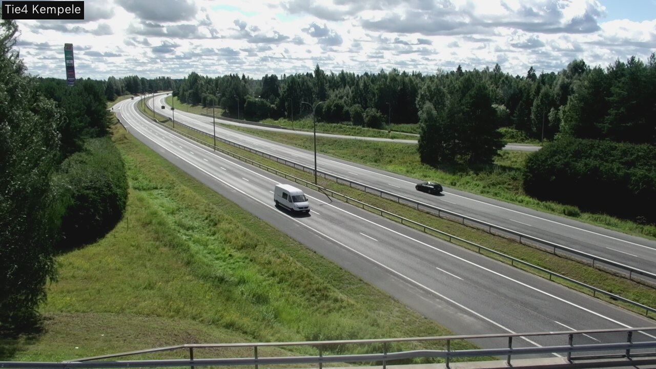 Weather Camera Image Väg 4 Kempele, Zeppelin, Kempele, Pohjois-Pohjanmaa