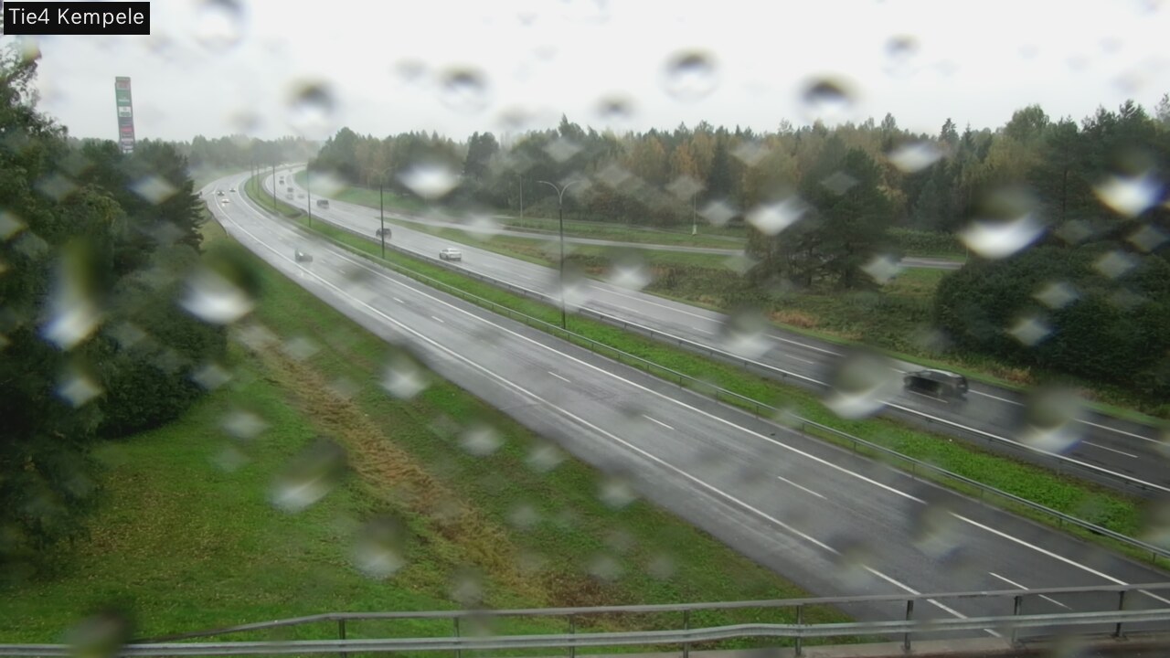 Weather Camera Image Väg 4 Kempele, Zeppelin, Kempele, Pohjois-Pohjanmaa