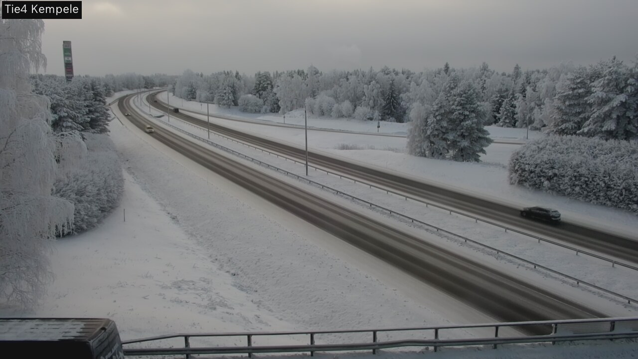 Weather Camera Image Road 4 Kempele, Zeppelin, Kempele, Pohjois-Pohjanmaa