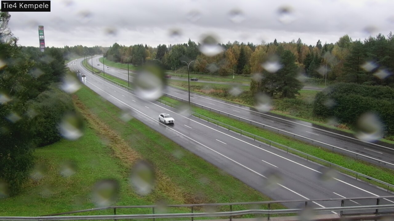 Weather Camera Image Väg 4 Kempele, Zeppelin, Kempele, Pohjois-Pohjanmaa