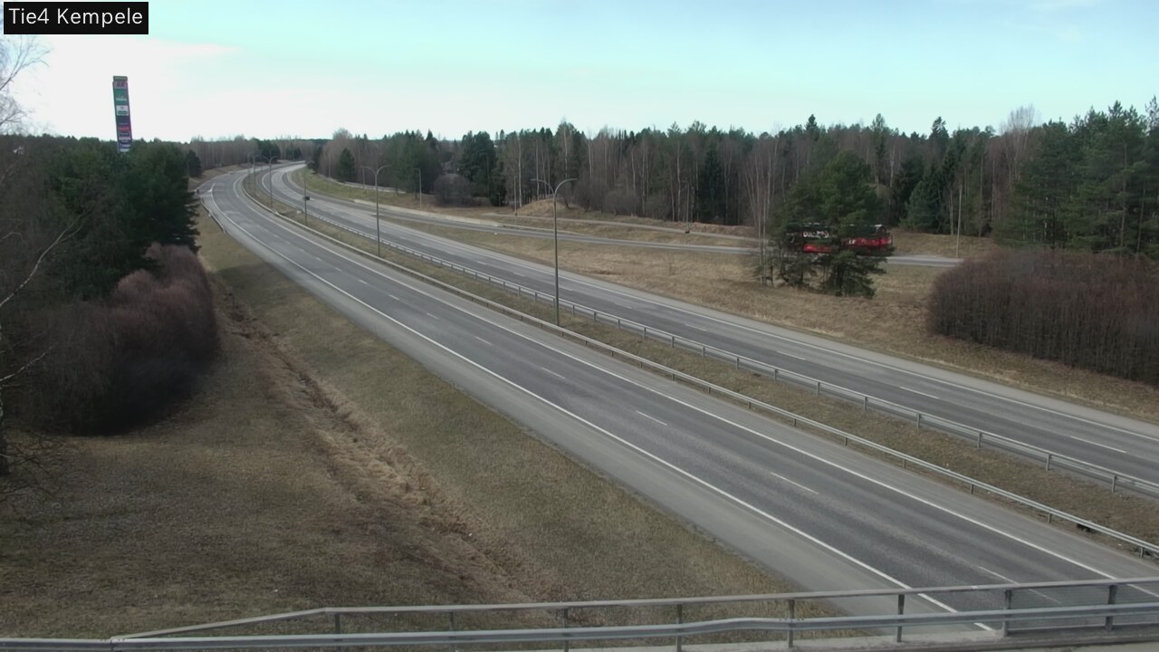 Weather Camera Image Väg 4 Kempele, Zeppelin, Kempele, Pohjois-Pohjanmaa