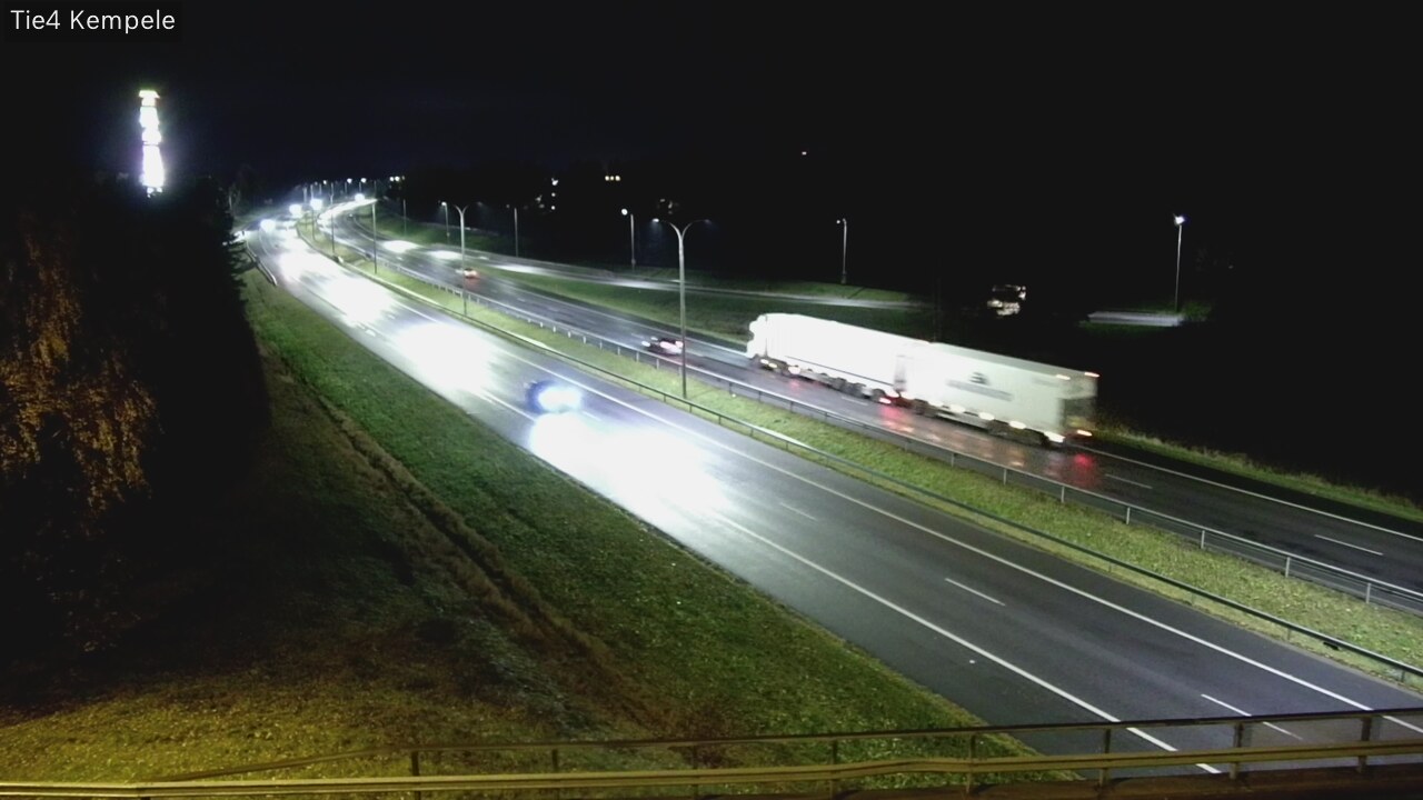 Weather Camera Image Road 4 Kempele, Zeppelin, Kempele, Pohjois-Pohjanmaa