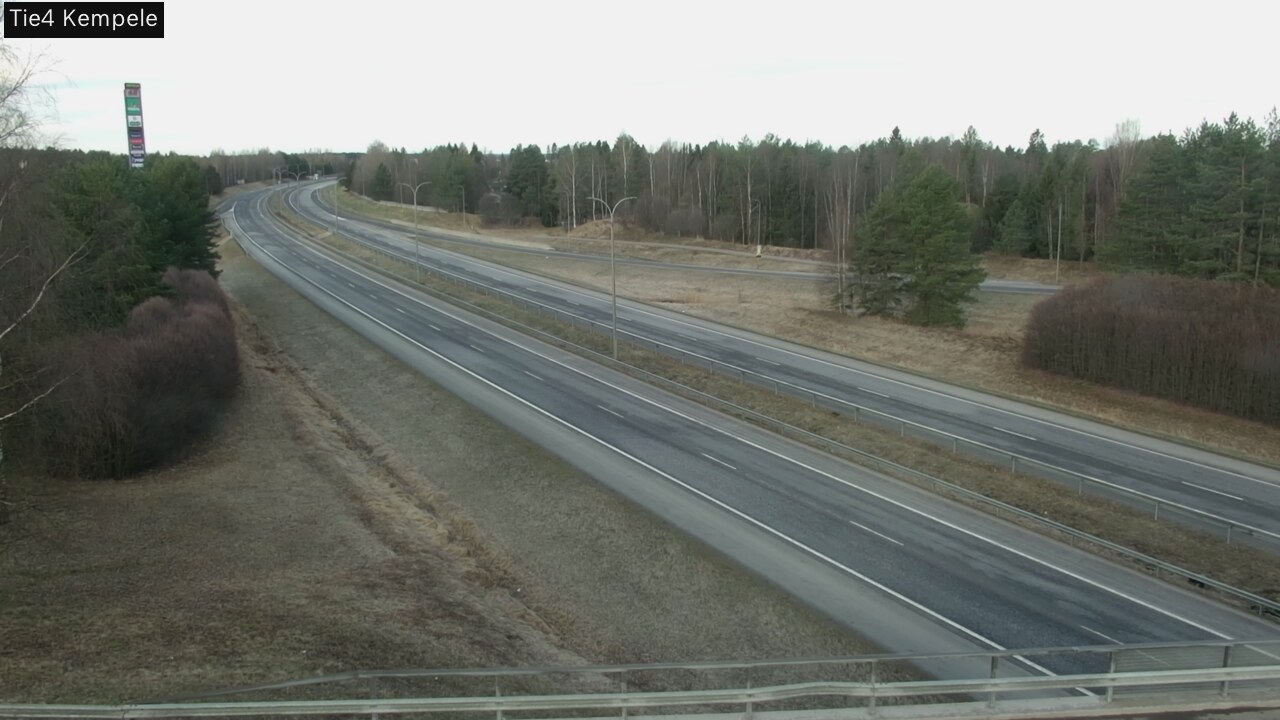 Weather Camera Image Väg 4 Kempele, Zeppelin, Kempele, Pohjois-Pohjanmaa